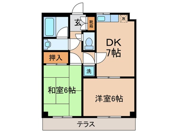 コステ－ジ新城の物件間取画像